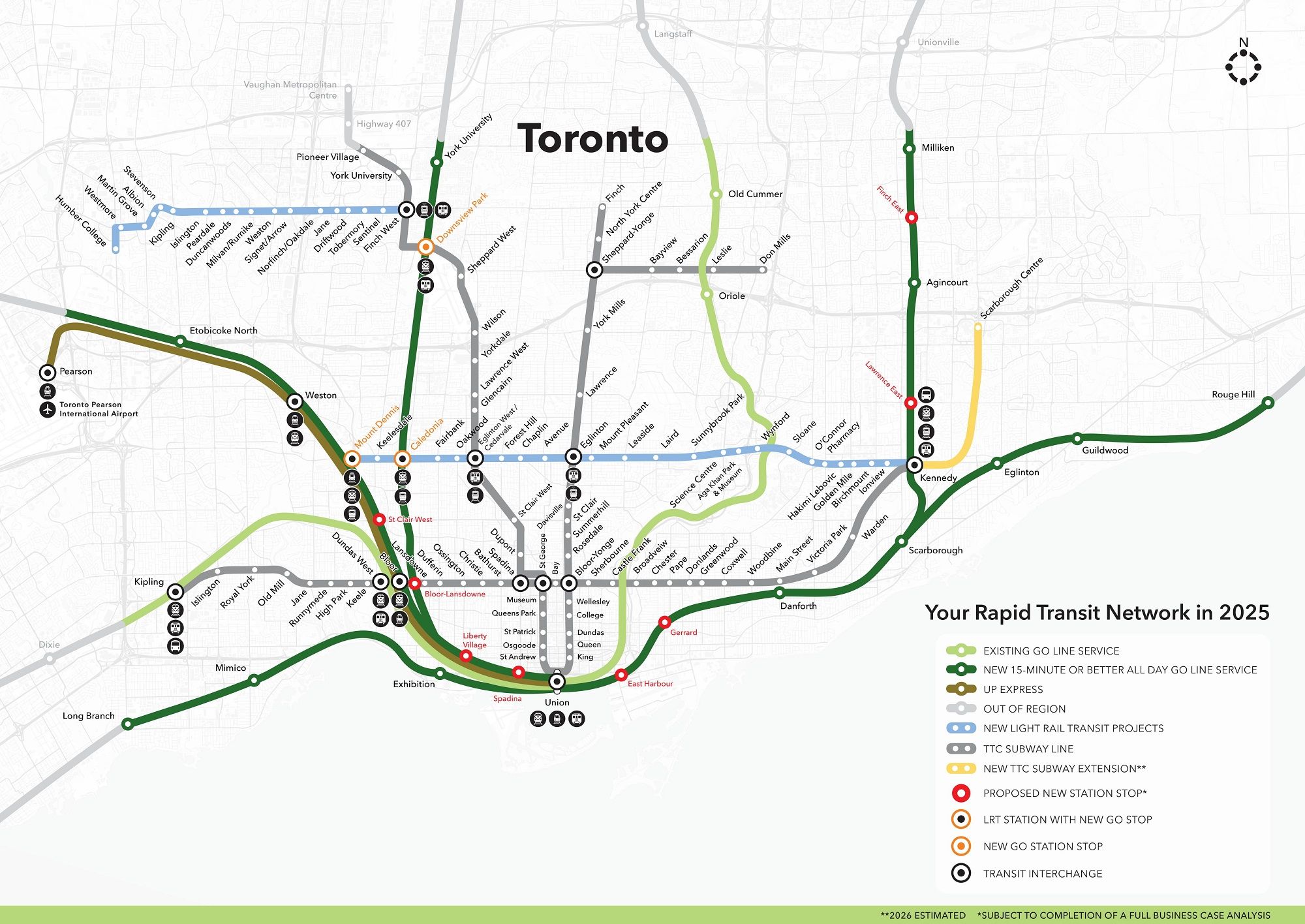 Toronto Transit Map